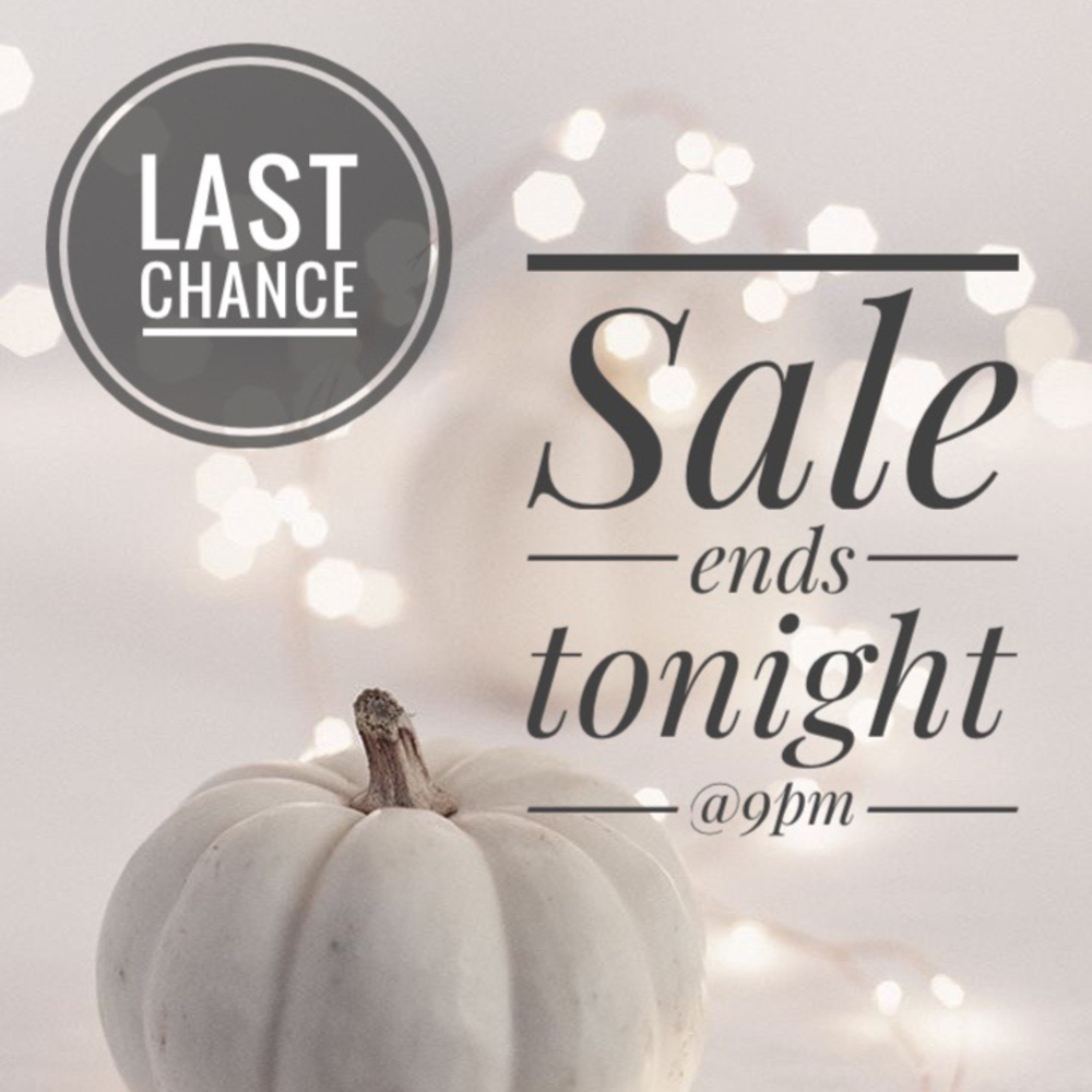 🎁Extended sale ends TONIGHT🎁